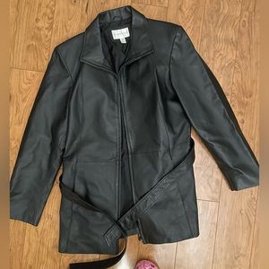 leather jacket